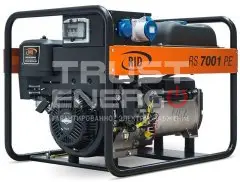 Бензиновый генератор RID RS 7000 PE Открытая на раме Briggs&Stratton Vanguard 420 OHV trustenergo.ru
