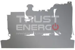 Газовый генератор Energo HGP-150 T5 NG с АВР Открытая на раме PSI 8.1LT trustenergo.ru