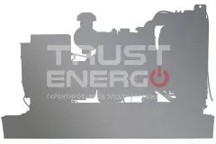 Газовый генератор АМПЕРОС LPG 6500 CLE Открытая на раме  ETG420 trustenergo.ru