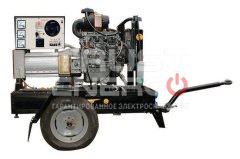 Дизельный генератор Вепрь АДА 25-230 РЯ с АВР Открытая на раме Yanmar 4TNV88 trustenergo.ru