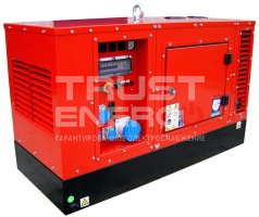 Дизельный генератор EuroPower EPS 11 DE с АВР В кожухе Kubota D 1703 trustenergo.ru