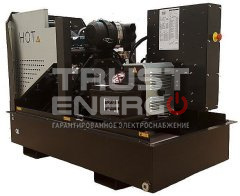 Дизельный генератор Atlas Copco QIS 25 230V с АВР Открытая на раме Kubota V2403-M-BG trustenergo.ru